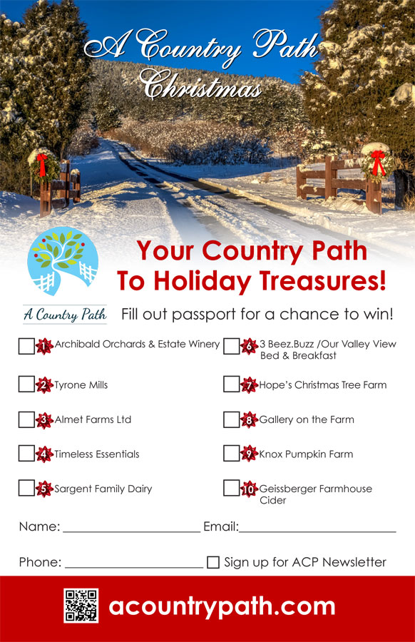 A Country Path Christmas!